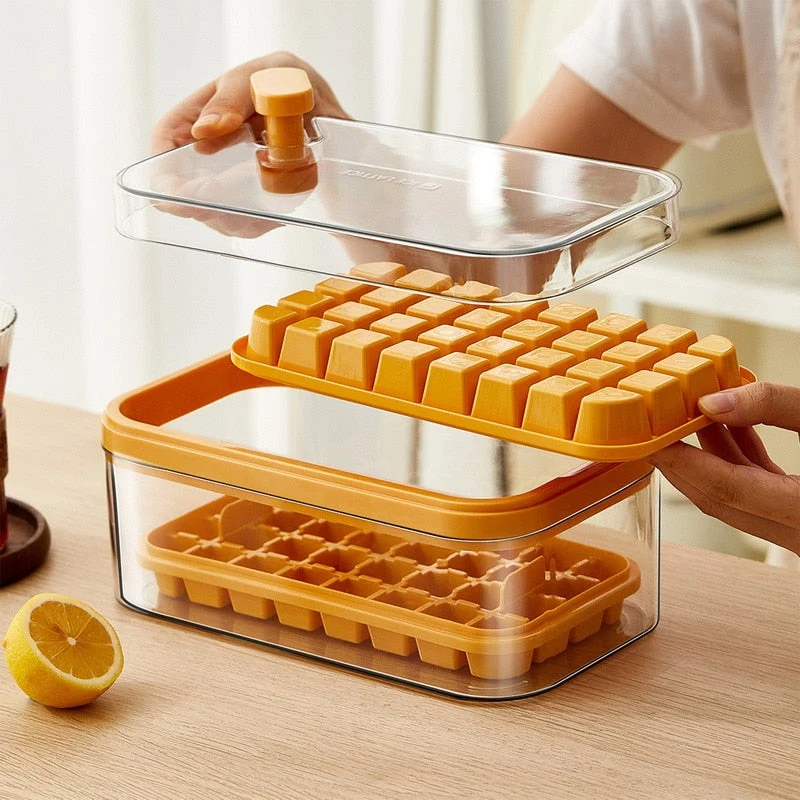 One Push Easy Large Ice Box Dispener