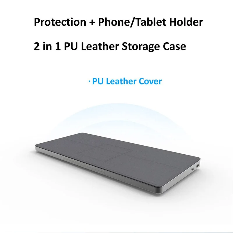 Tablet Holder Trådløs Praktisk Touchpad Bærbar Tastatur