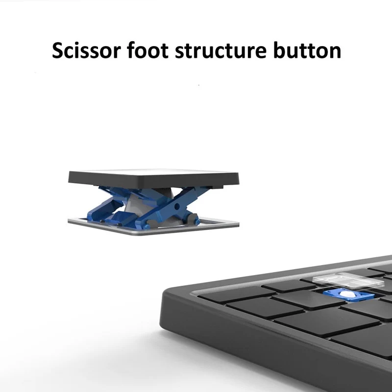 Tablet Holder Trådløs Praktisk Touchpad Bærbar Tastatur