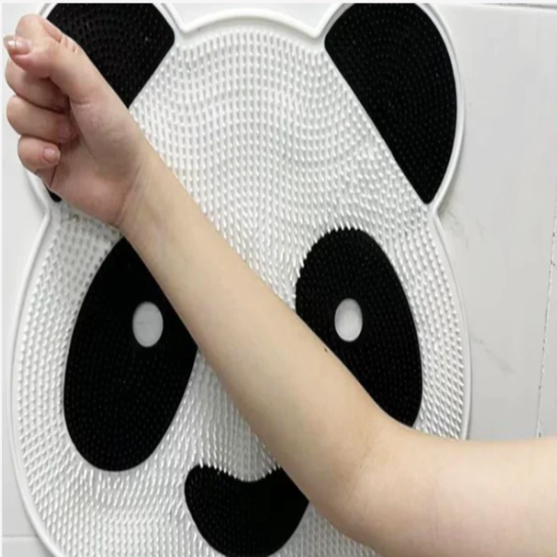 Panda Mønster Skridsikker Massage Badeværelse Mat