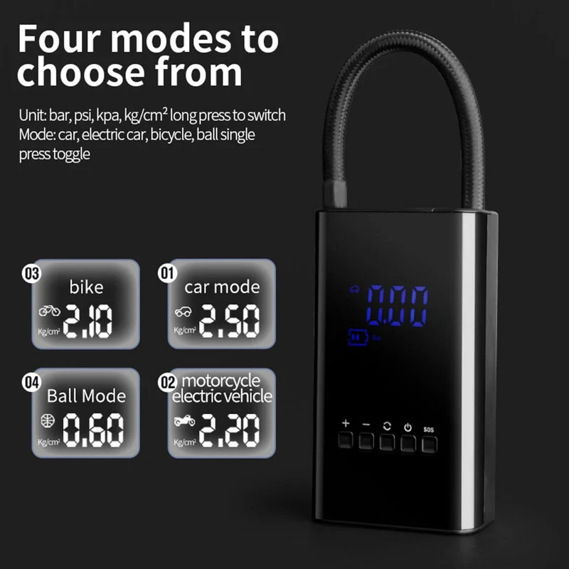 Mini LED Display Vej Buddy Luftkompressor