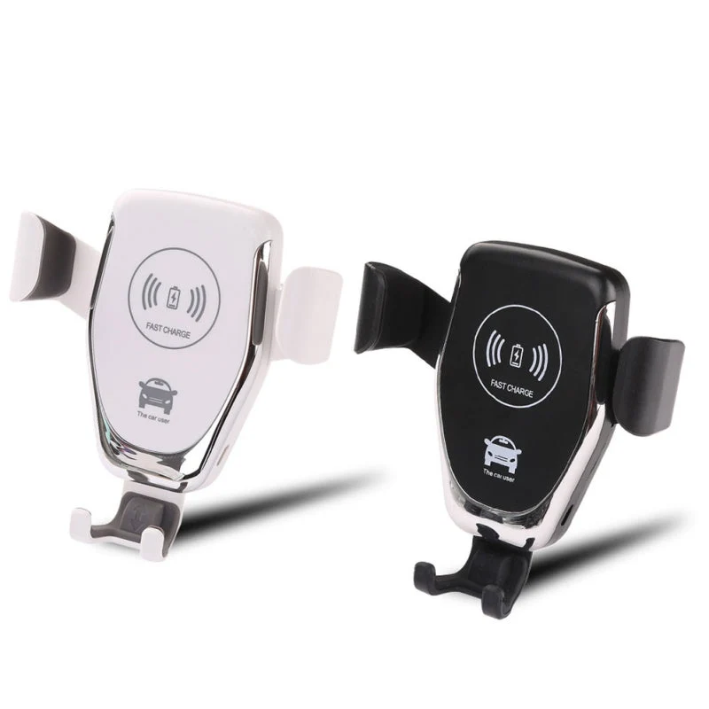 Quick Grip Auto-Clamping Trådløs Opladning Bil Telefon Holder