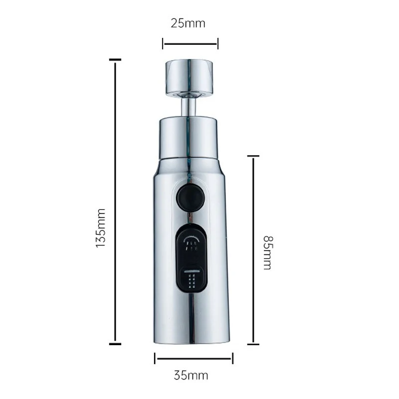 3-Mode Anti-Splash Vandhane Adapter