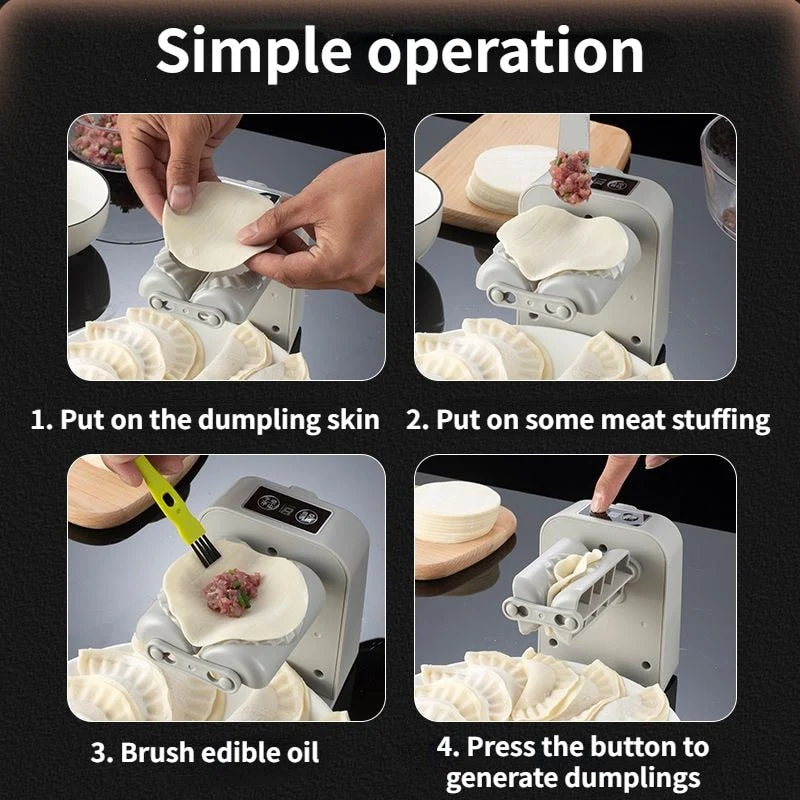 Automatisk Nem Dumpling Maker Maskine