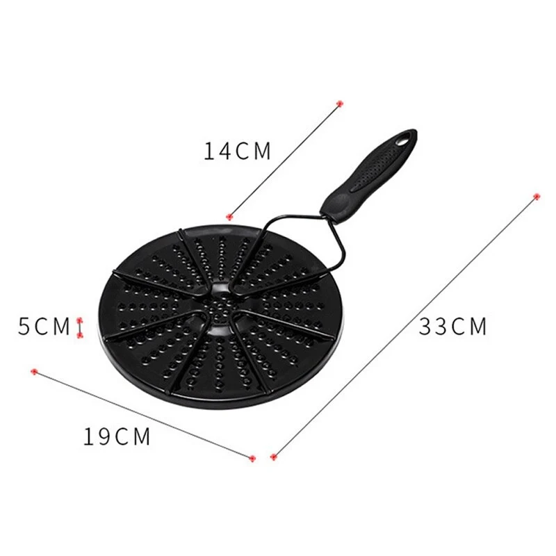 Ovn Varme Diffuser Pande Beskytter Plade
