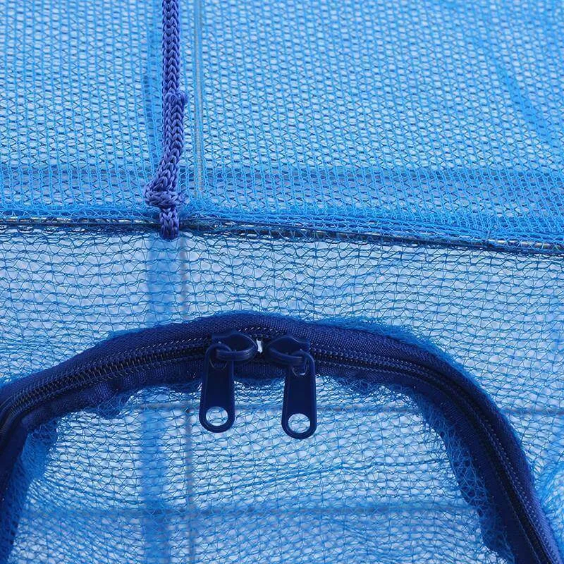 Foldbar Multi-Layer Udendørs Fiskegarn Rack