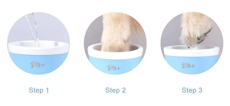 Bærbar Easy Pet Fodvasker