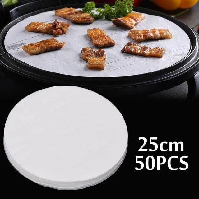 Koreansk bærbar non-stick BBQ grillpande