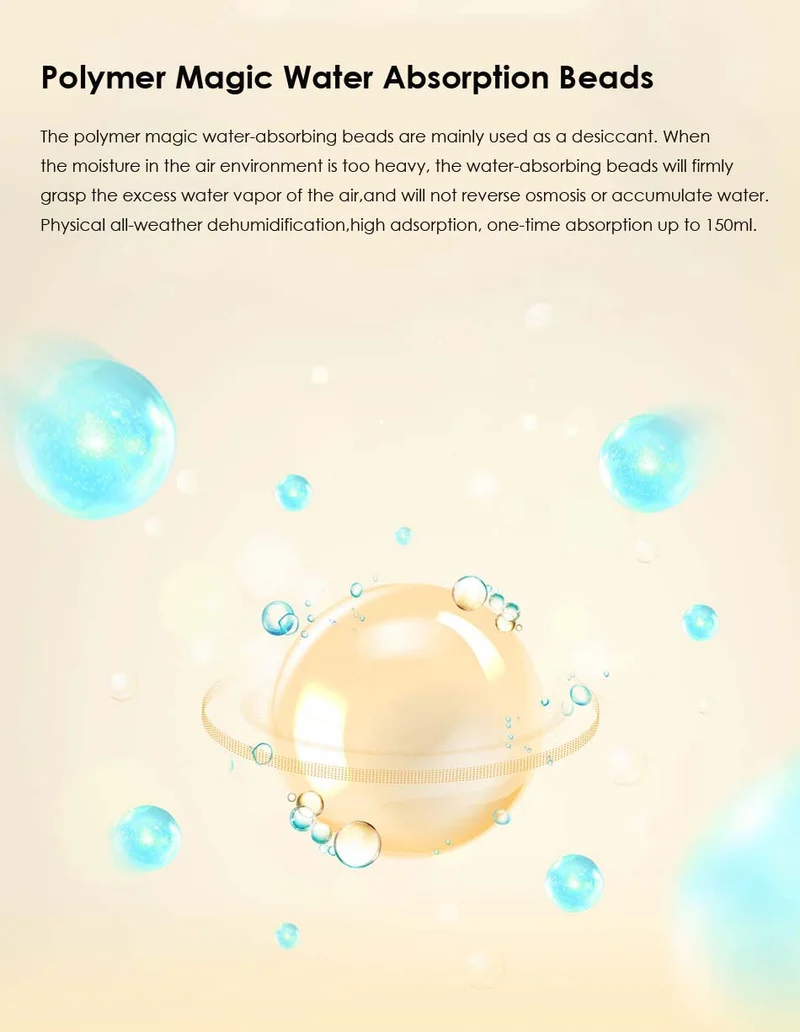 Bærbar keramisk hjemme mini luftaffugter