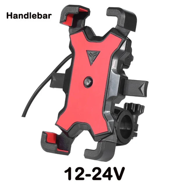 360 roterende USB oplader cykel telefon holder