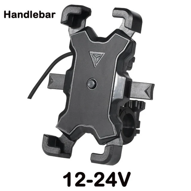 360 roterende USB oplader cykel telefon holder