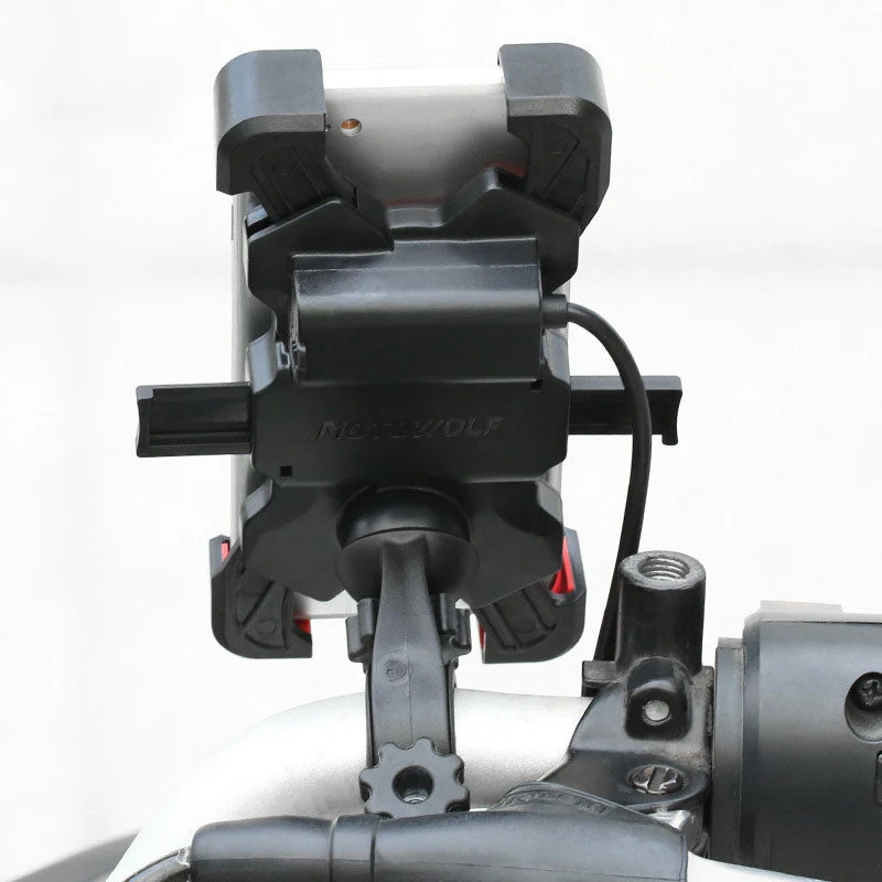 360 roterende USB oplader cykel telefon holder