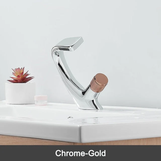 Kreativ Chrome Vandfald Elegant Vandhane