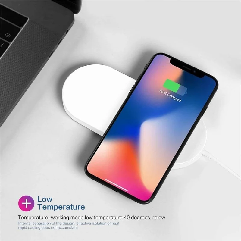 Airpower Hurtig Trådløs Oplader Til iPhone Modeller