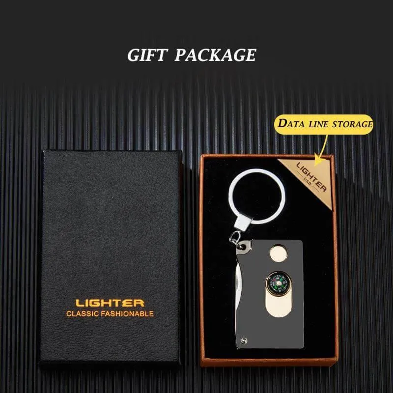 Flammeløs vindbestandig multifunktion lighter