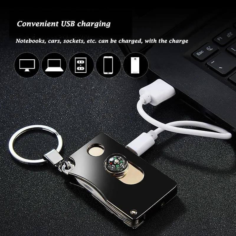 Flammeløs vindbestandig multifunktion lighter