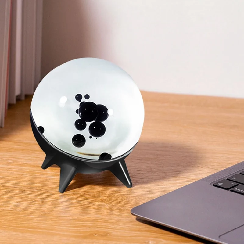 Trådløs Højttaler med Ferrofluid Display – Visuel Musikoplevelse