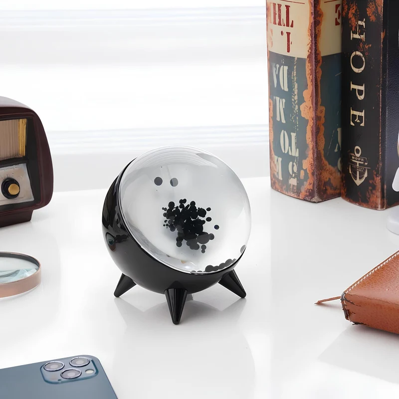 Trådløs Højttaler med Ferrofluid Display – Visuel Musikoplevelse