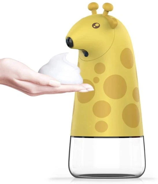 Automatisk tegneserie berøringsfri skum sæbe dispenser