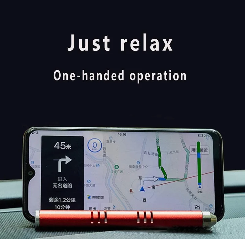 4in1 Sikkerhedshammer Bil Aromaterapi Telefonholder