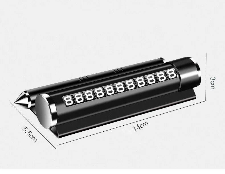 4in1 Sikkerhedshammer Bil Aromaterapi Telefonholder