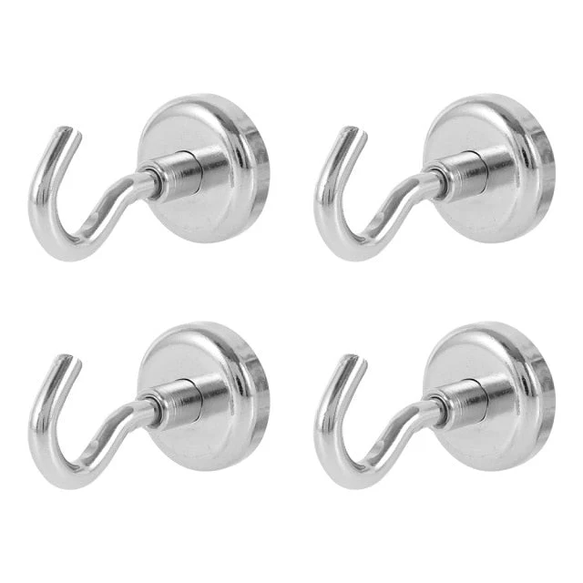 4 stk stærke magnetiske kroge