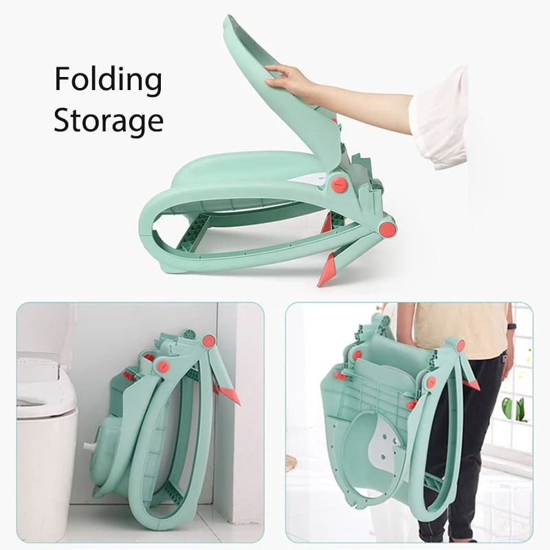 Foldbar spæde hårvask babystol
