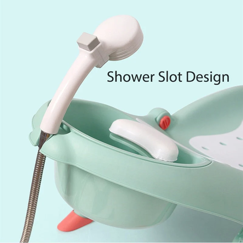 Foldbar spæde hårvask babystol