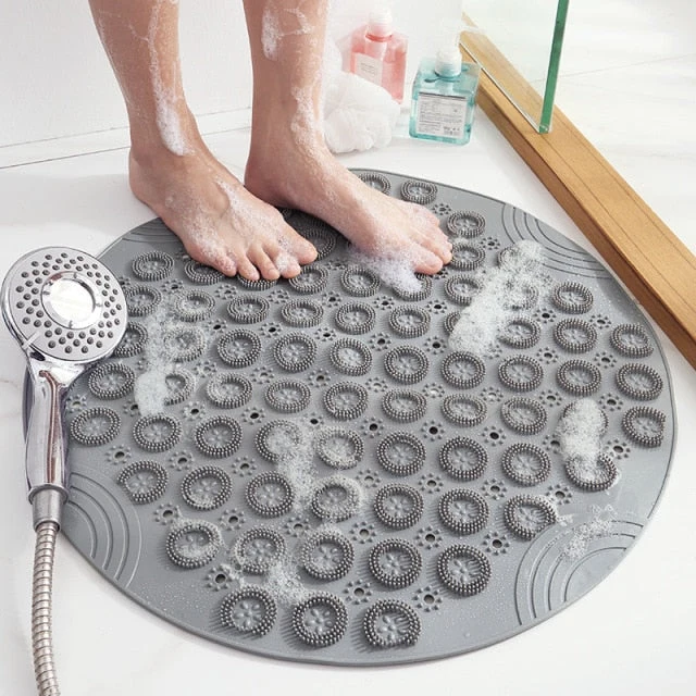 Anti-Slip Vaskbar Badeværelsesmåtte