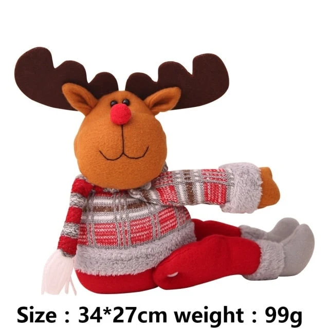 Jul Santa Elg Gardinholder