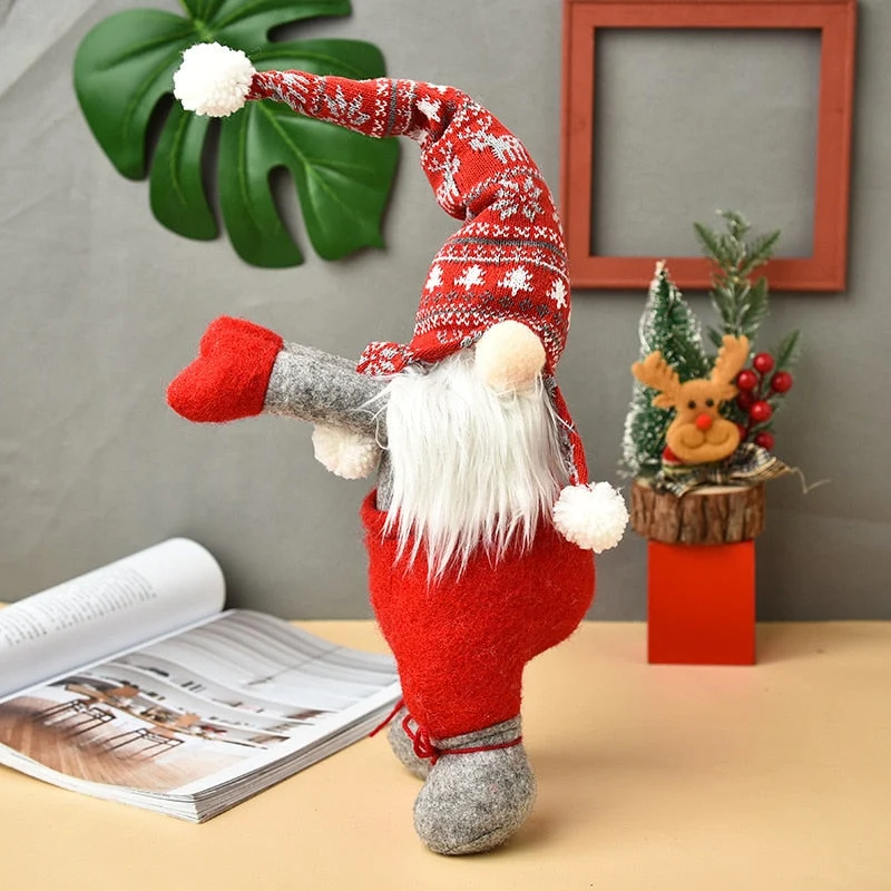 Jul Santa Elg Gardinholder