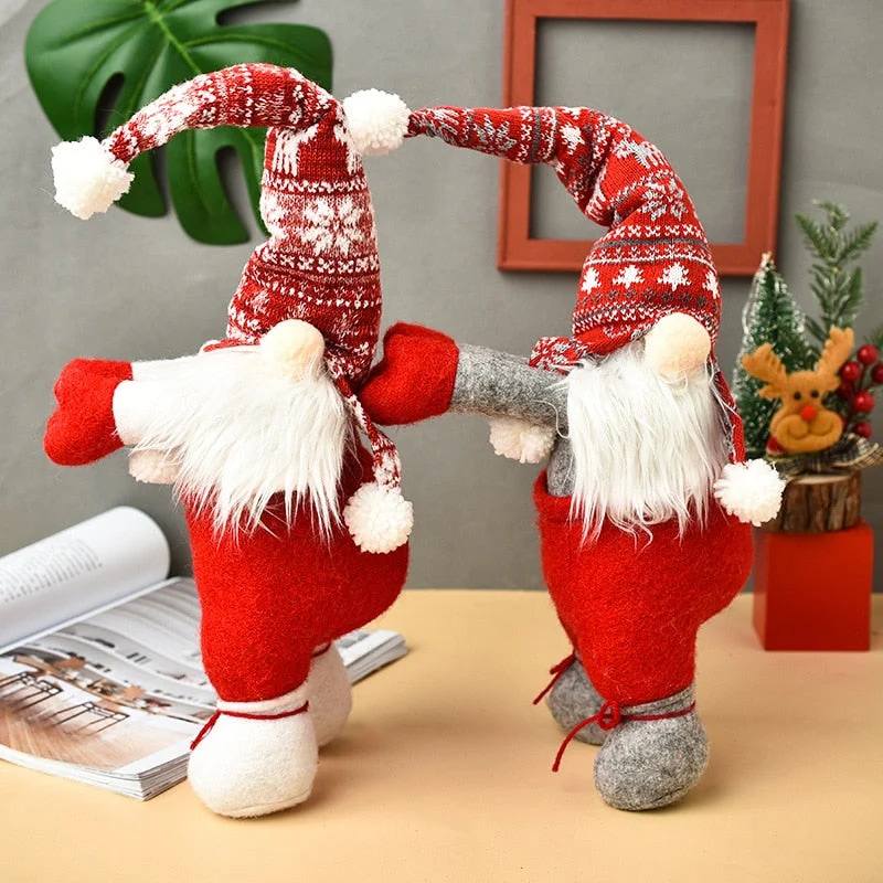 Jul Santa Elg Gardinholder