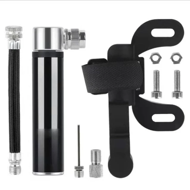 Bærbar Mini Aluminium Cykelpumpe