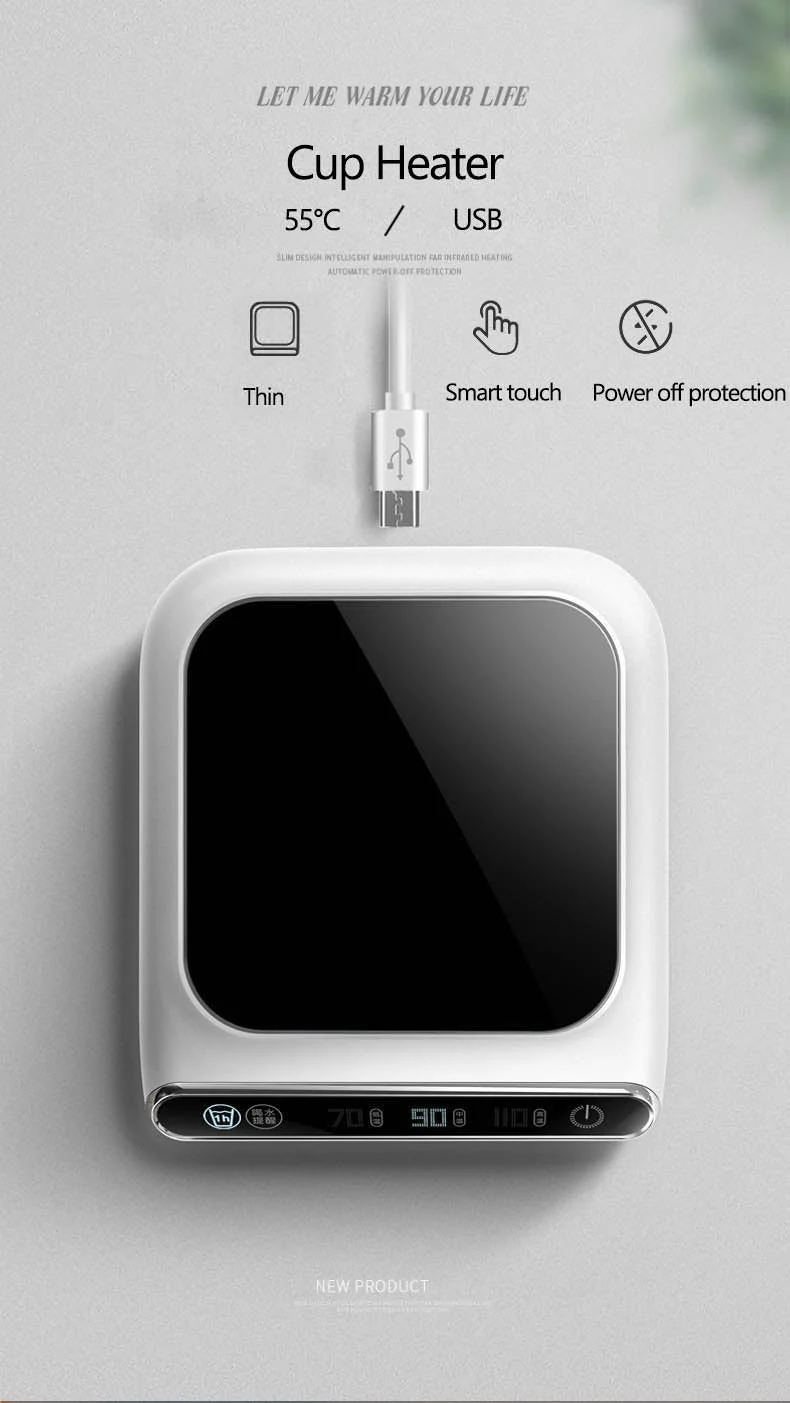 Elegant Smart USB Krusvarmer Underlag