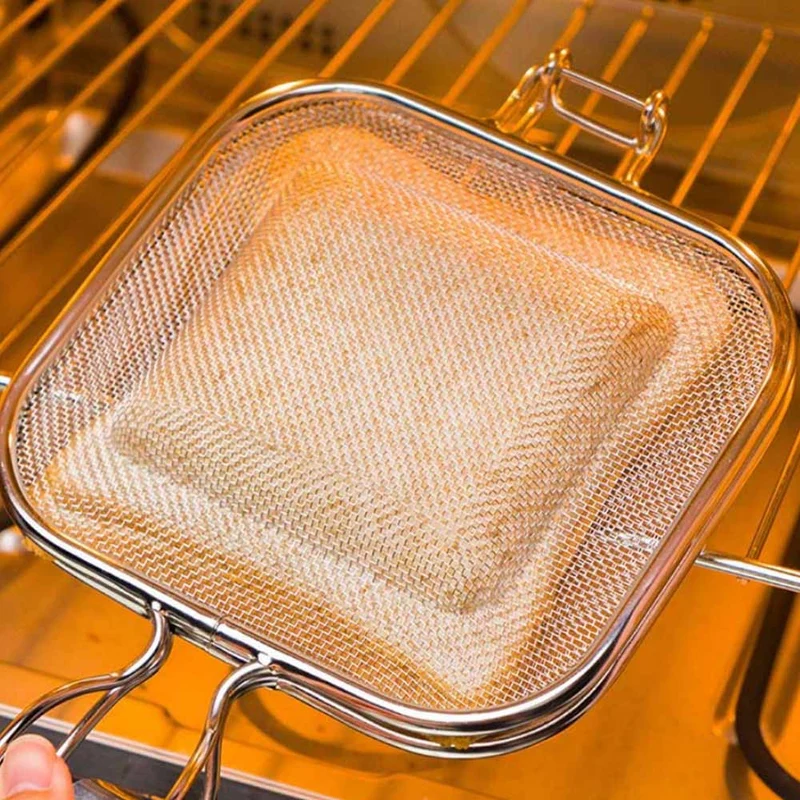 Rustfrit Stål Sandwich Grill Net