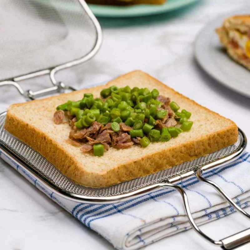 Rustfrit Stål Sandwich Grill Net