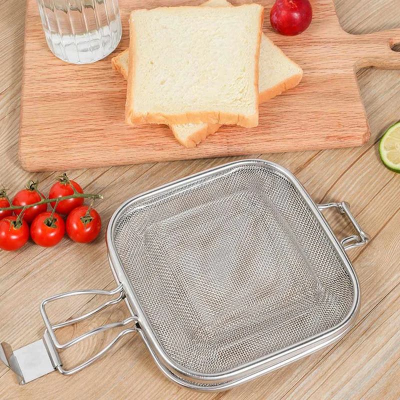 Rustfrit Stål Sandwich Grill Net