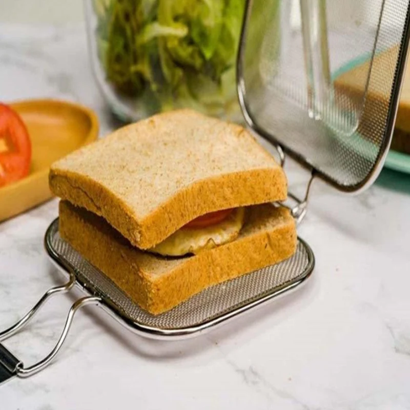 Rustfrit Stål Sandwich Grill Net