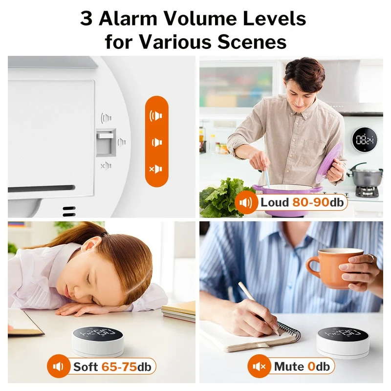 Digital LED Magnetisk Køkken Timer