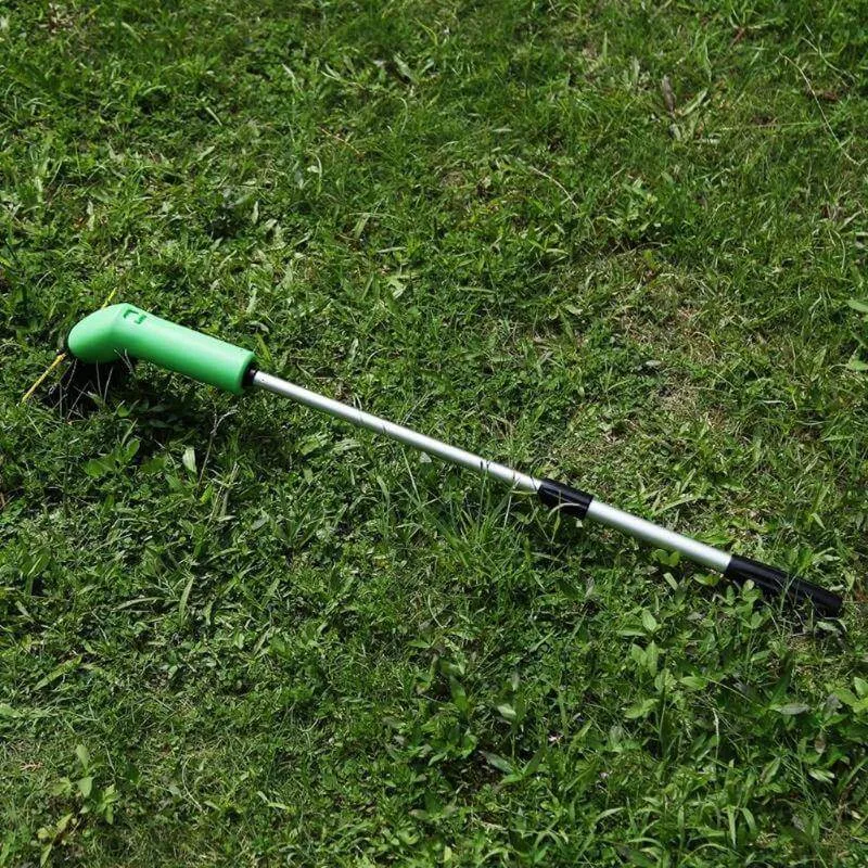 Let let håndgribelig plæneklipper klipning