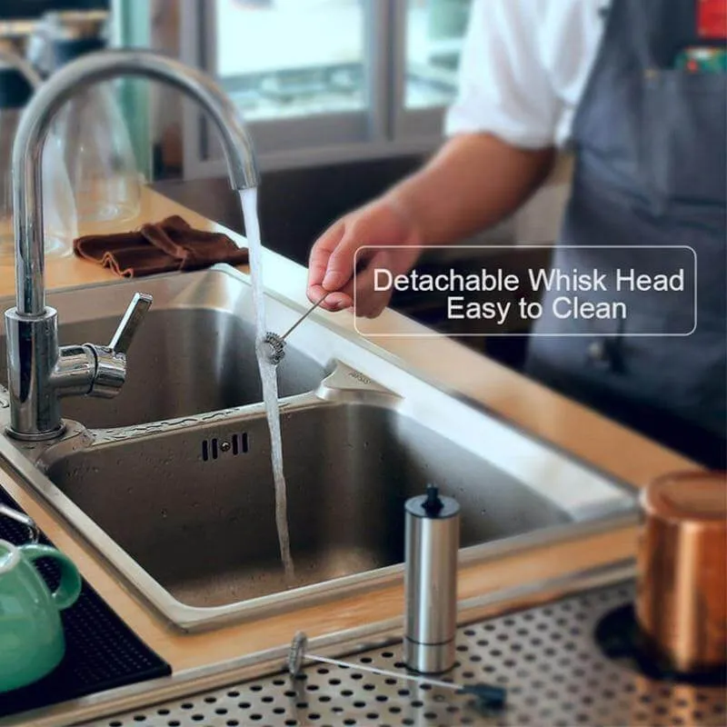 Professionel Håndholdt Kaffe Mælkeskummer