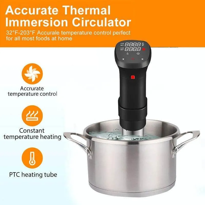 Sous Vide Digital Skærm Temperatur&Tid Kontroll