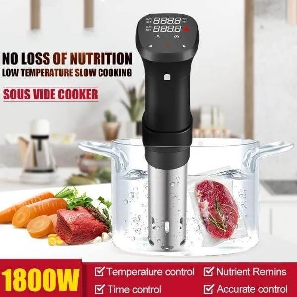 Sous Vide Digital Skærm Temperatur&Tid Kontroll