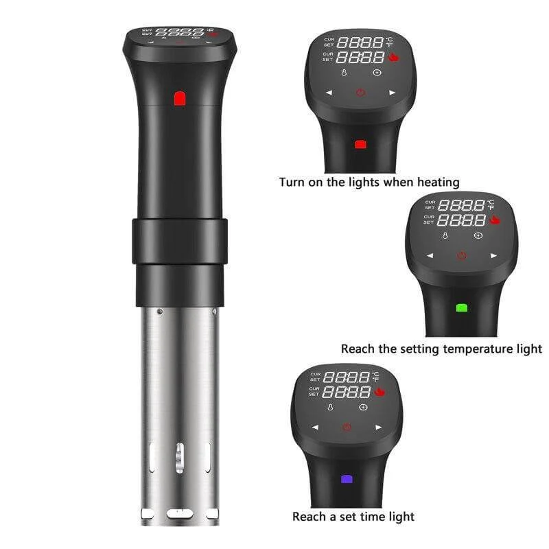 Sous Vide Digital Skærm Temperatur&Tid Kontroll