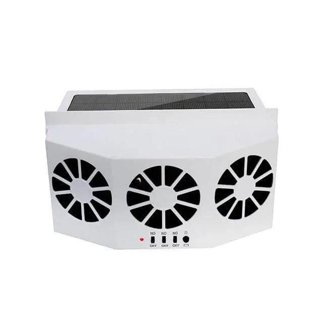 Auto solartoniserende ventilator til bil