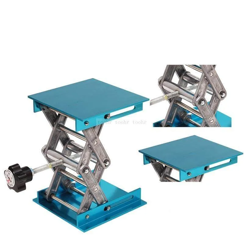 Justerbart router løfte stativ rack