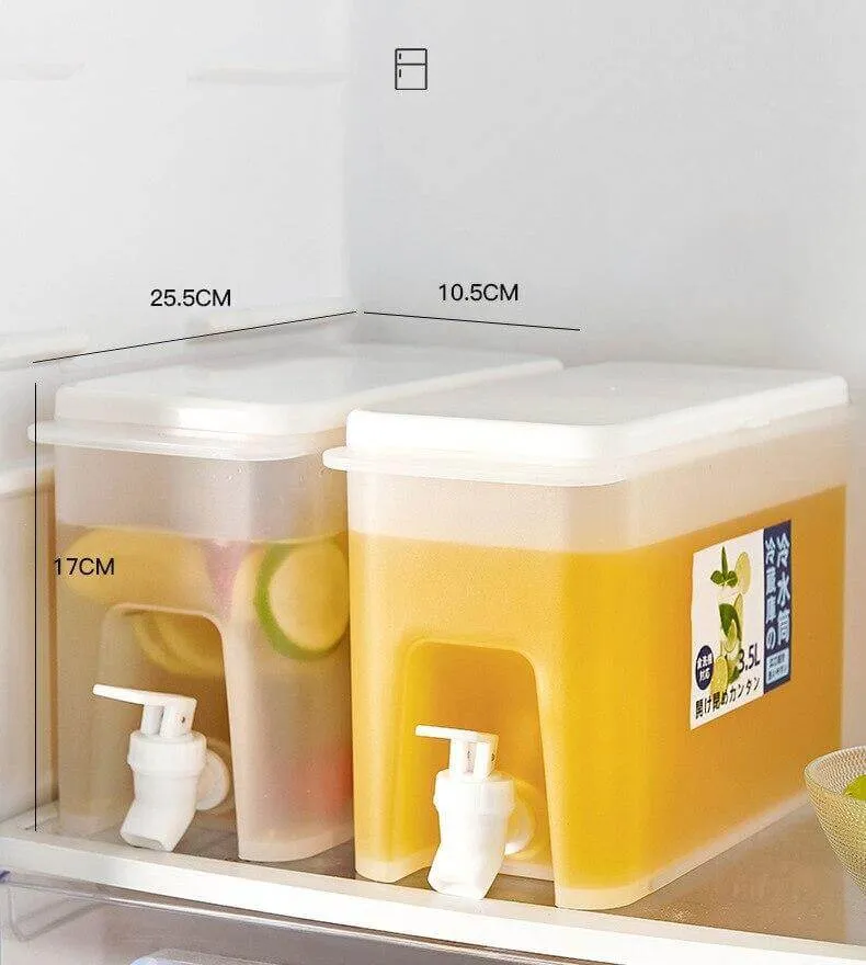 3.5L Køleskab Koldt Vand Juice Dispenser