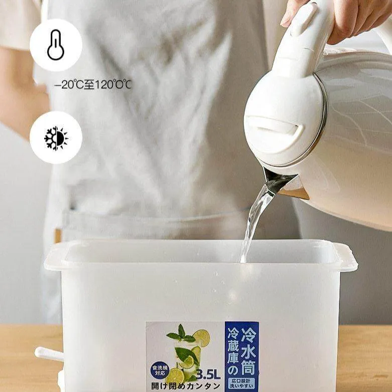 3.5L Køleskab Koldt Vand Juice Dispenser
