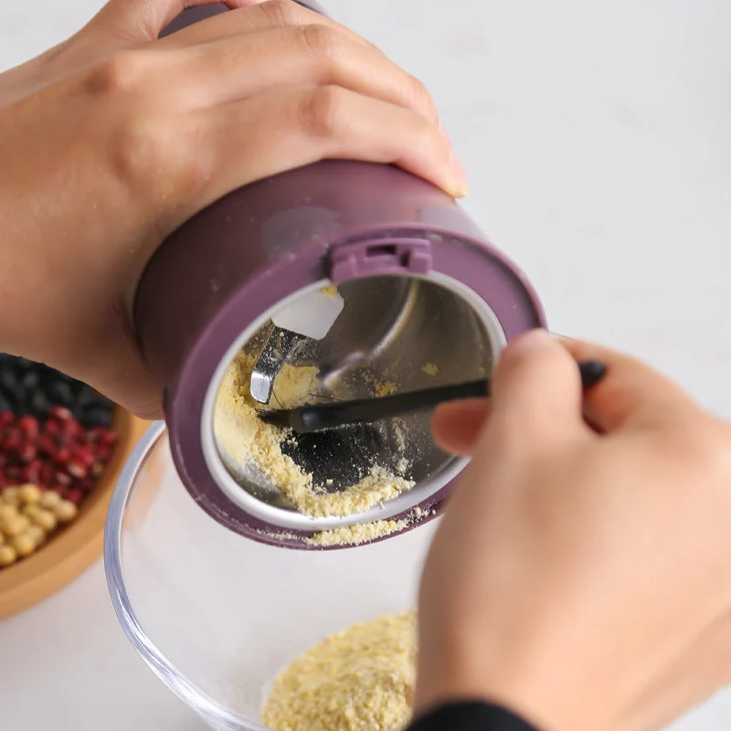 Elektrisk kraftfuld mini kaffebønnekværn