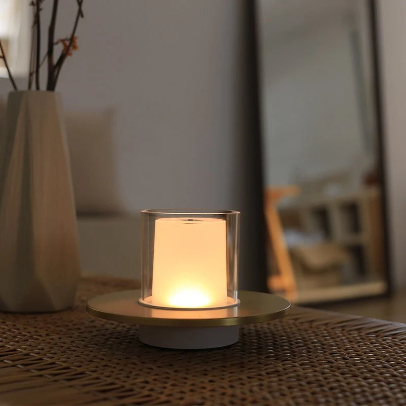 Elegant Berøringsstyret Bordlampe med Justerbar Lysstyrke